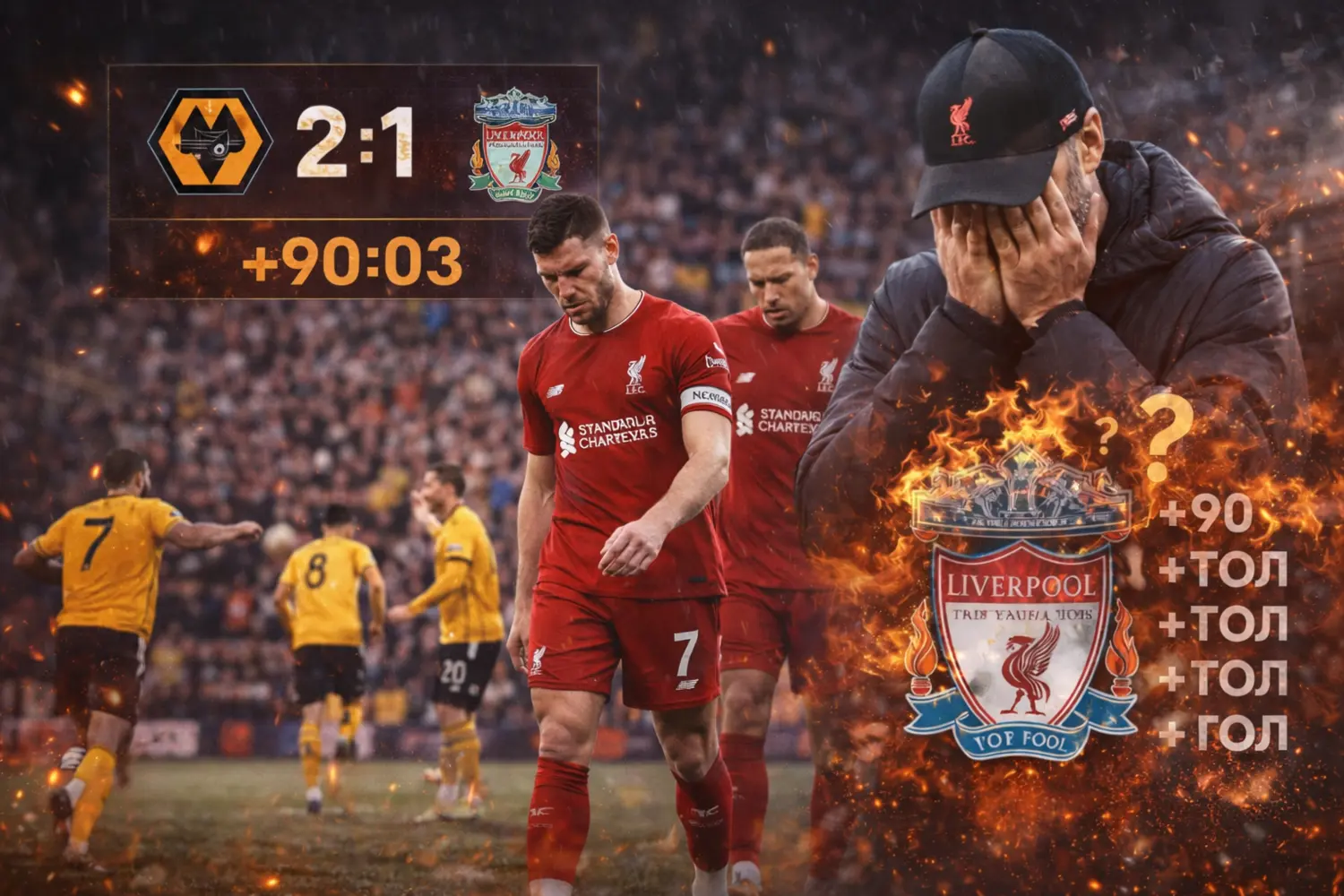 «Ливерпуль» установил исторический антирекорд АПЛ