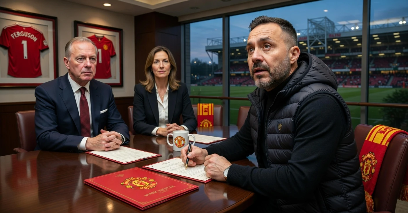 «Манчестер Юнайтед» рассматривает Де Дзерби на пост главного тренера