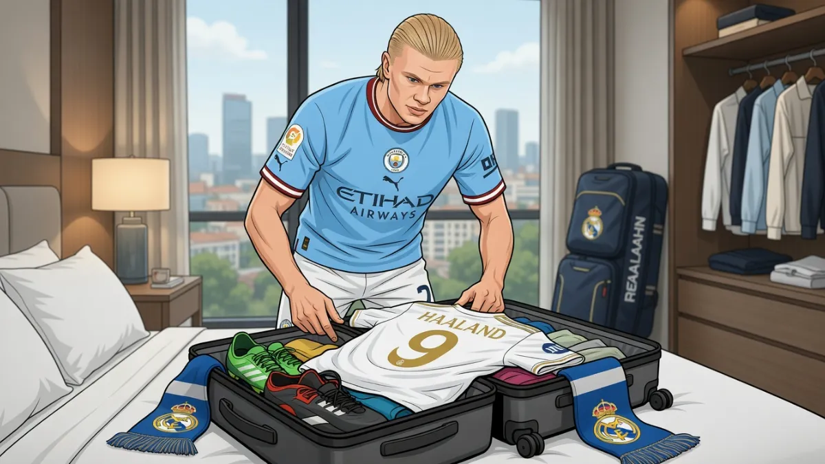 «Реал Мадрид» готовит мегатрансфер: Флорентино Перес мечтает объединить Холанда и Мбаппе