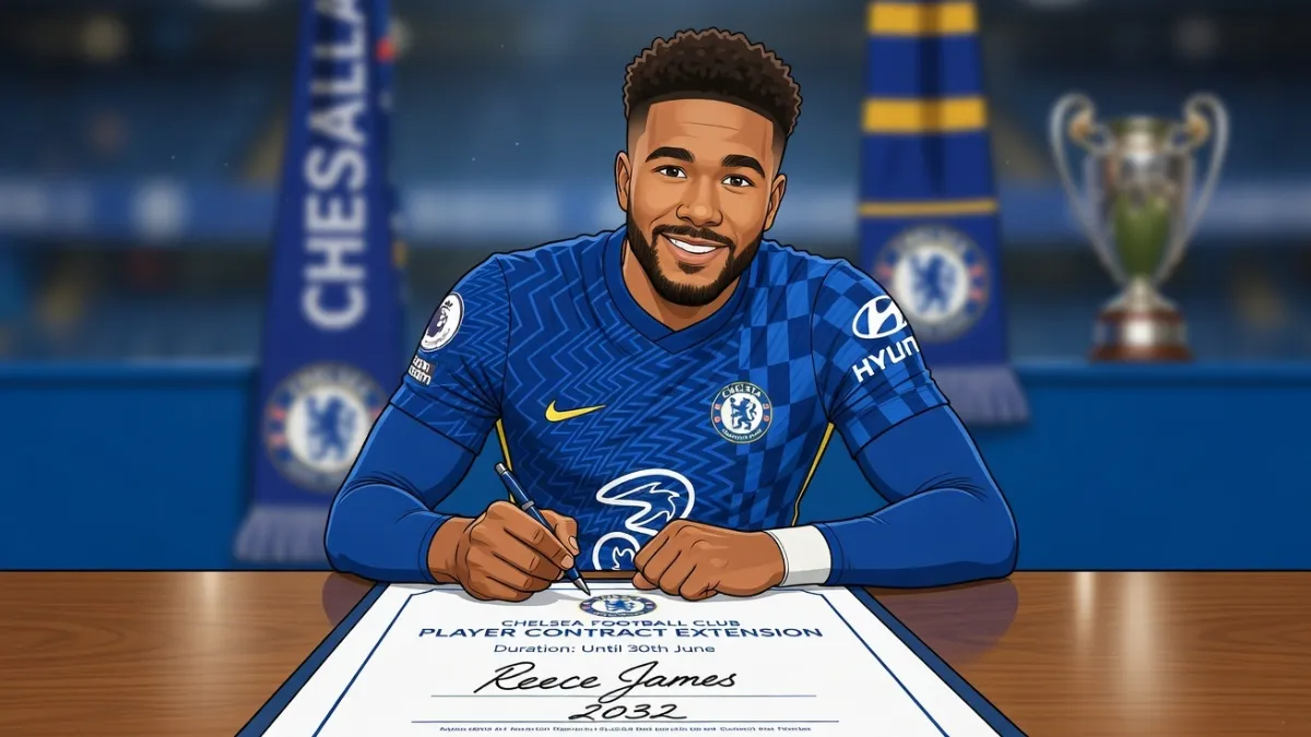 Рис Джеймс связал будущее с «Челси» до 2032 года