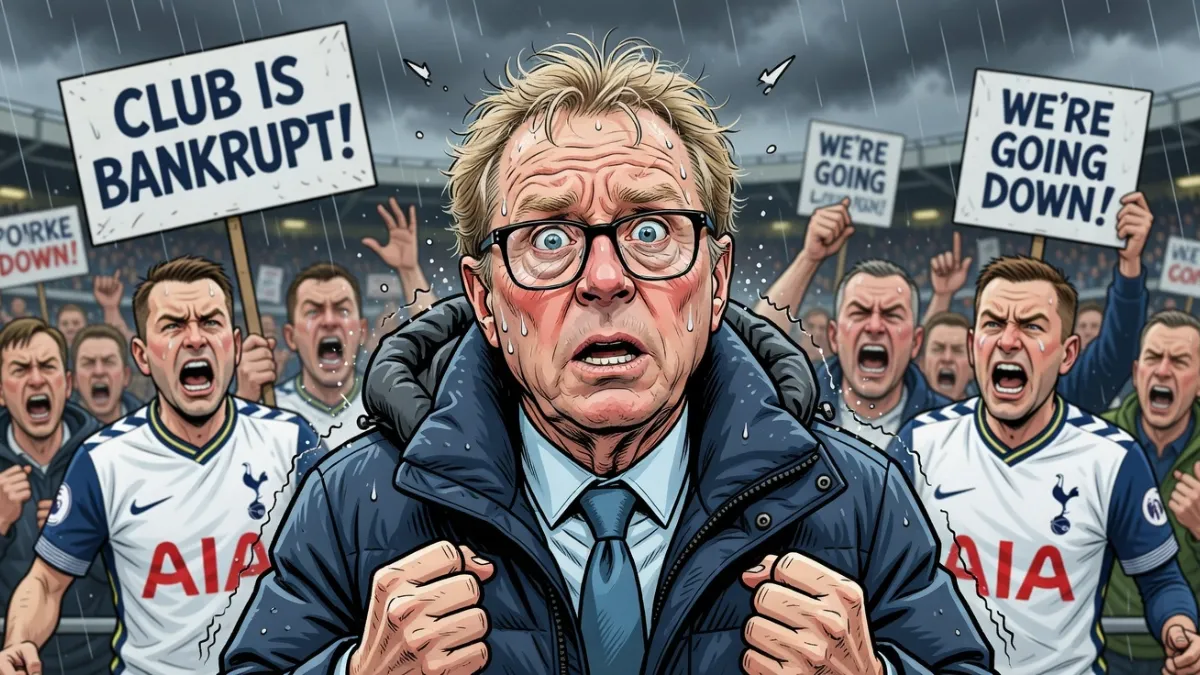 Харри Реднапп предупреждает: «Тоттенхэм» в серьезной беде и рискует вылететь