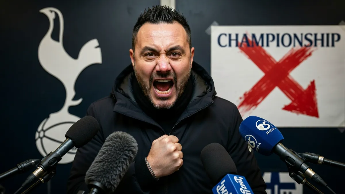 Роберто Де Дзерби — Роберто Де Дзерби: «Моя первая цель — спасти «Тоттенхэм» от вылета»