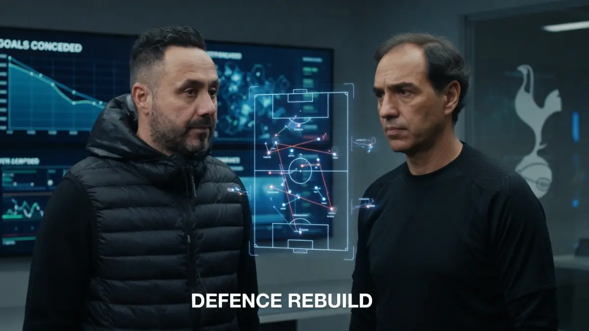 Роберто Де Дзерби и легенда итальянского футбола Алессандро Неста, который может войти в тренерский штаб лондонского клуба. — Де Дзерби позвал легендарного Алессандро Несту спасать оборону «Тоттенхэма»