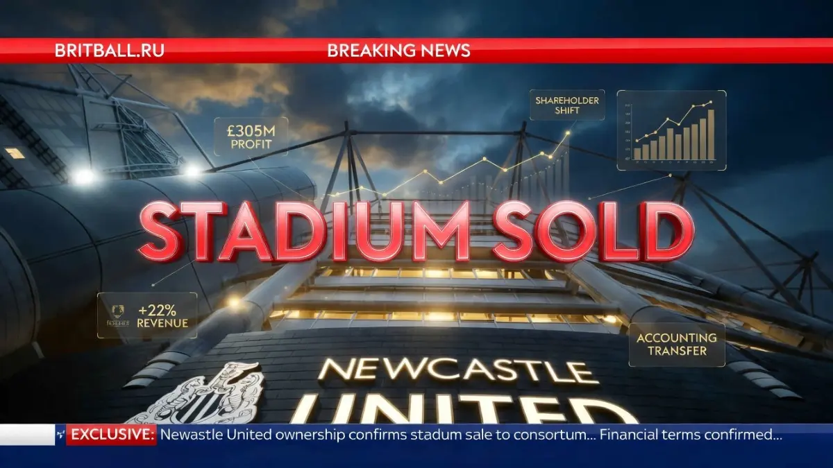 Домашняя арена «Ньюкасла» — стадион «Сент-Джеймс Парк». — «Ньюкасл Юнайтед» продал стадион «Сент-Джеймс Парк» собственной компании ради соблюдения ФФП