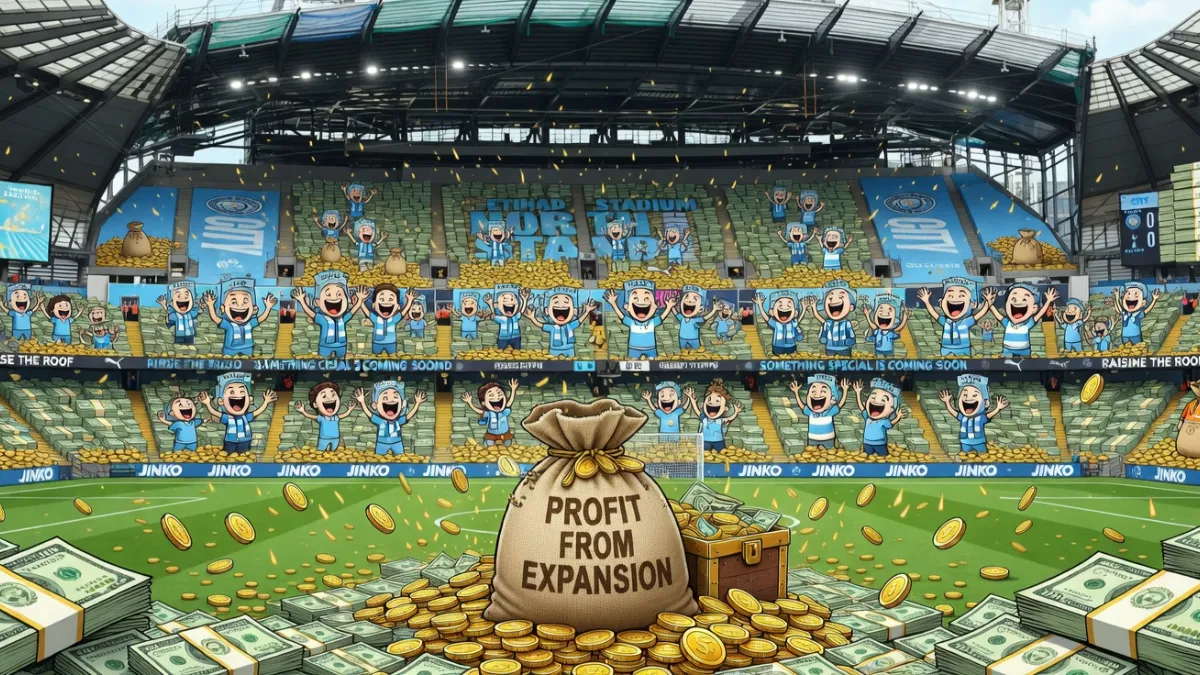 Этихад Стэдиум — Расширение Северной трибуны «Этихада» усилит «Ман Сити» в гонке за титул АПЛ