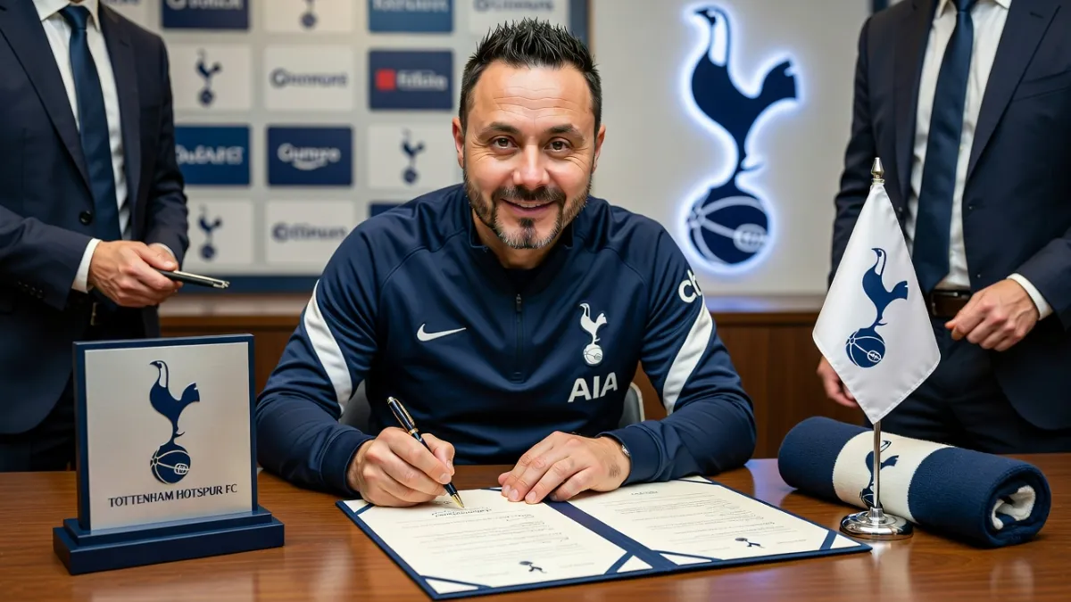 Роберто Де Дзерби — Официально: Роберто Де Дзерби — новый главный тренер «Тоттенхэма»