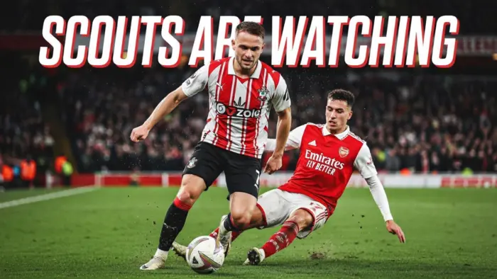 Атакующий полузащитник «Саутгемптона» Лео Сьенца. — 