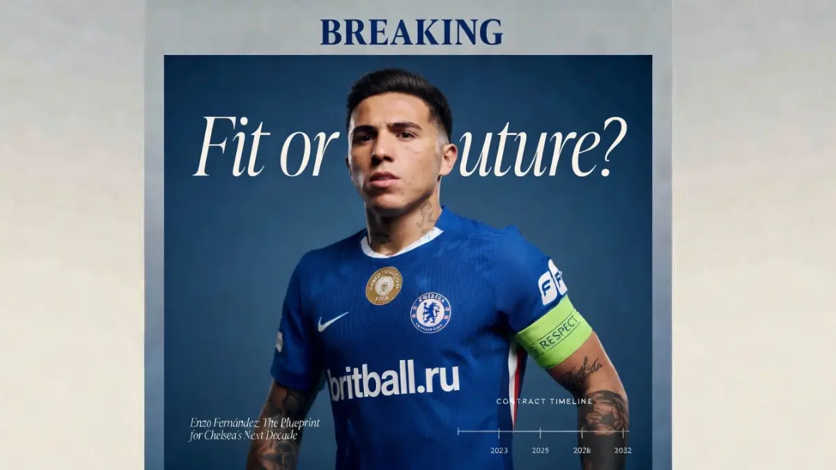 Полузащитник лондонского «Челси» и сборной Аргентины Энцо Фернандес. — «Челси» готов расстаться с Энцо Фернандесом — клуб не считает его уход катастрофой