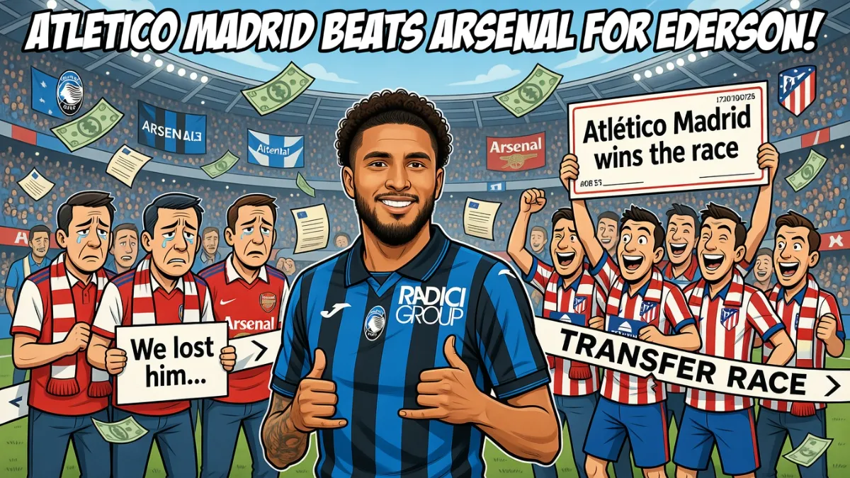 Эдерсон — «Арсенал» упускает Эдерсона: хавбек переезжает в «Атлетико»