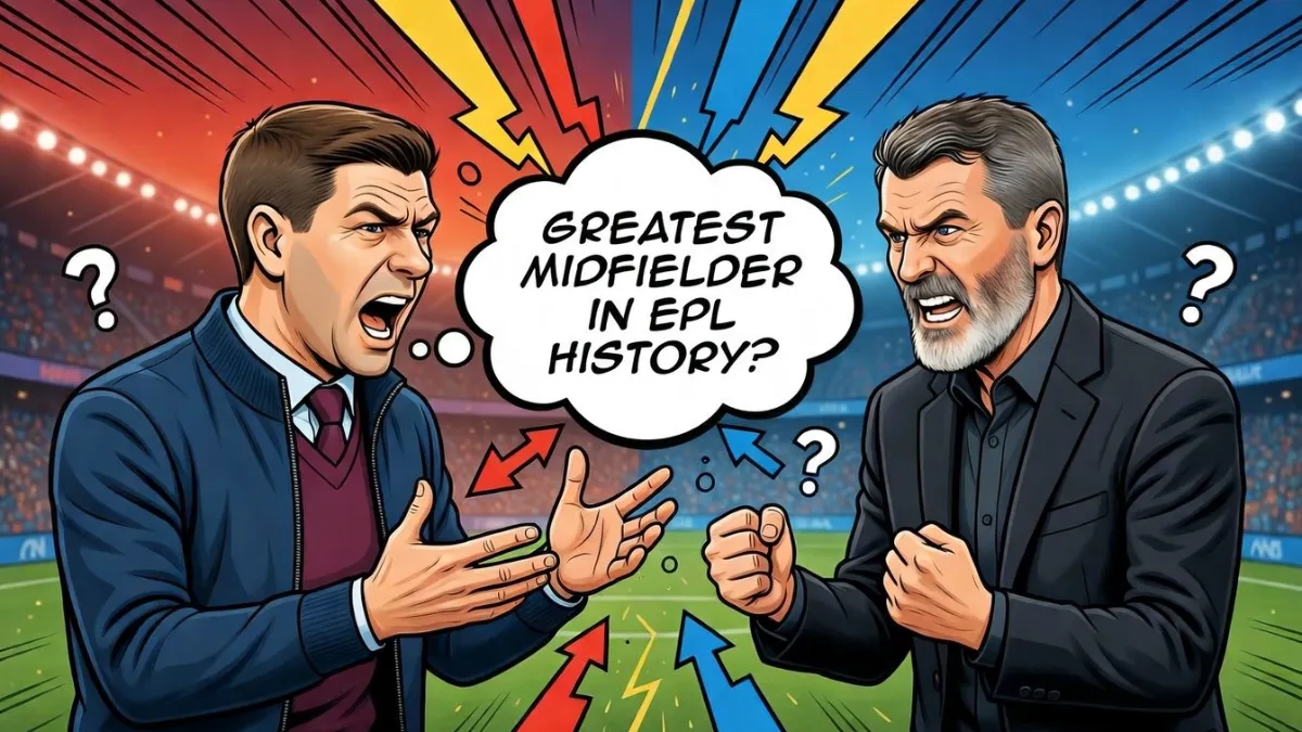 Стивен Джеррард и Рой Кин — Джеррард и Кин выбрали величайшего полузащитника в истории АПЛ