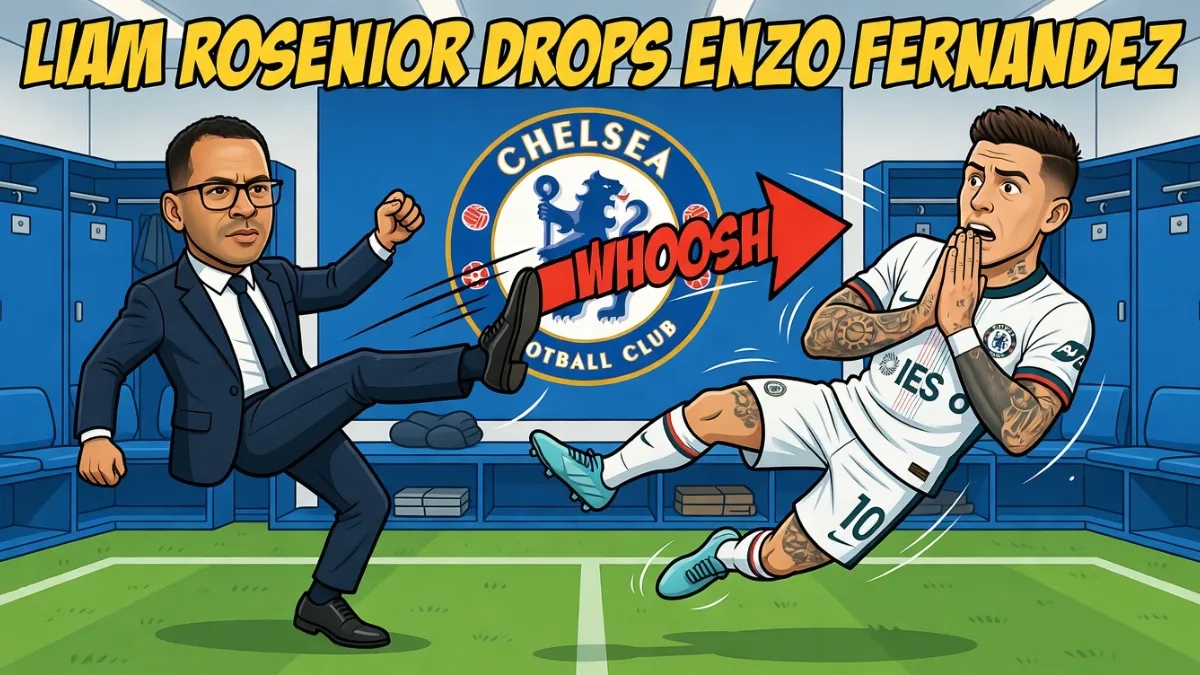 Лиам Росеньор и Энцо Фернандес — Тренер «Челси» выкинул Энцо Фернандеса из состава