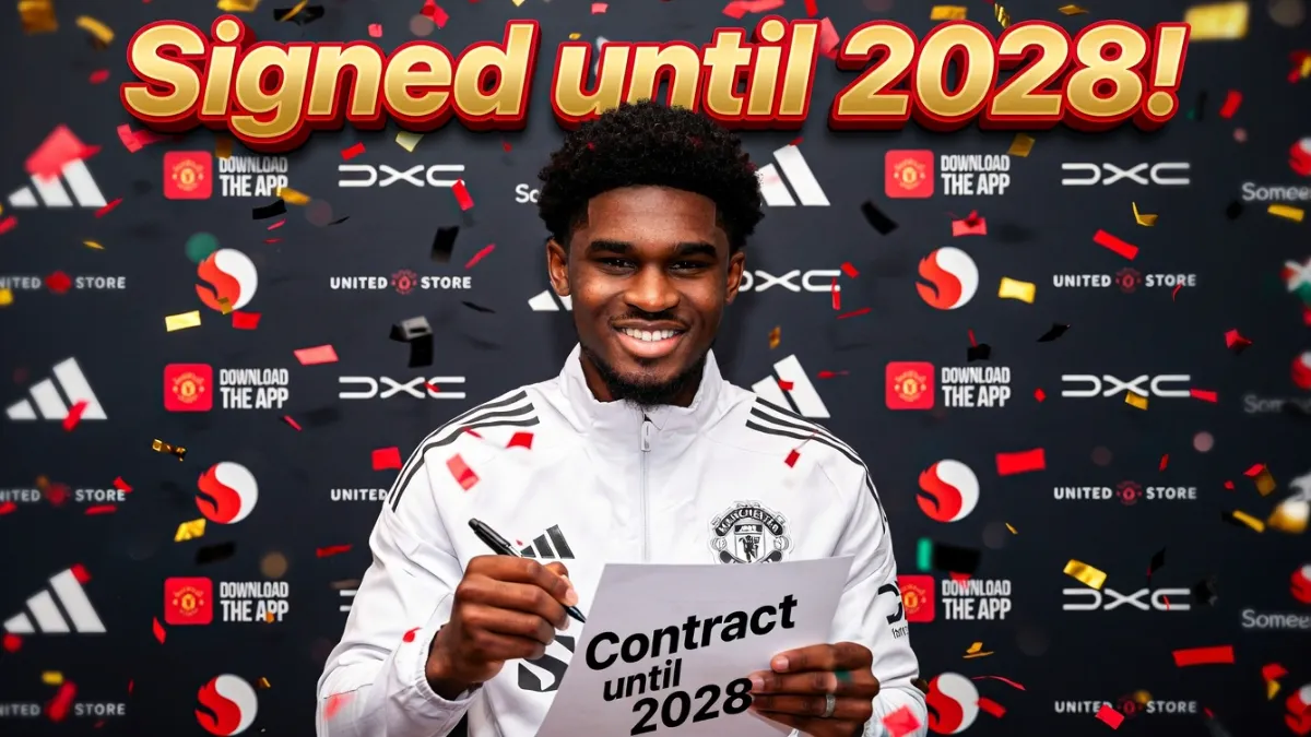 Джейдан Камасон — Джейдан Камасон продлил контракт с «Манчестер Юнайтед» до 2028 года
