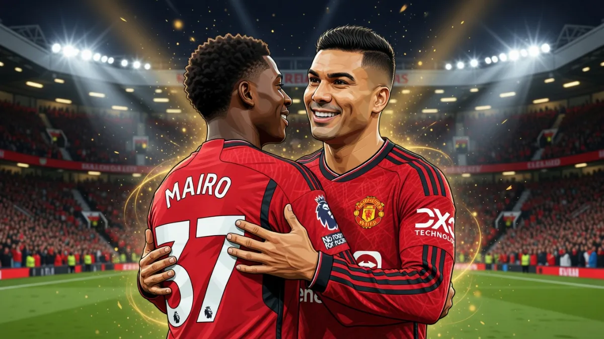 Каземиро — Каземиро покидает «Манчестер Юнайтед» и дает напутствие Кобби Майну