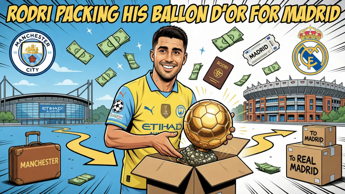 Родри — Родри выбирает между «Манчестер Сити» и мадридским «Реалом»