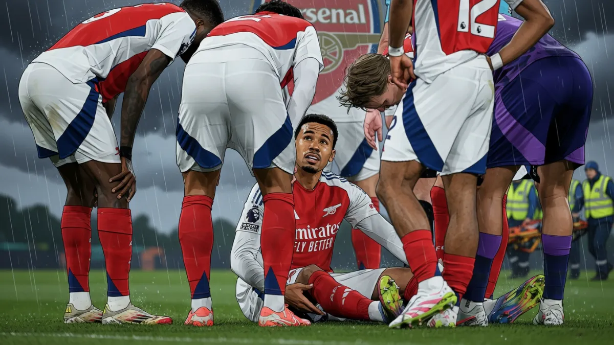 Габриэл Магальяйнс — Тревога в «Арсенале»: травма Габриэла перед Лигой чемпионов