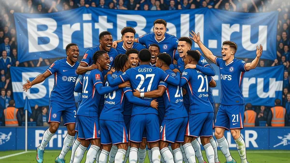 Игроки «Челси» — «Челси» установил рекорд среди клубов АПЛ по голам в первых таймах