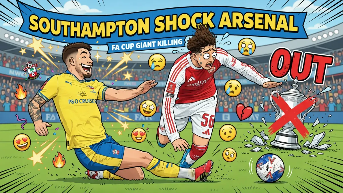 Саутгемптон - Арсенал — «Саутгемптон» сенсационно выбил «Арсенал» из Кубка Англии