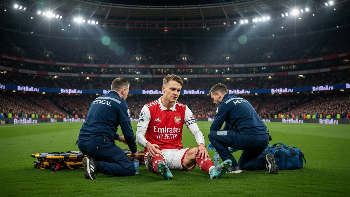 Мартин Эдегор — Травма Эдегора в матче со «Спортингом» напугала фанатов «Арсенала»