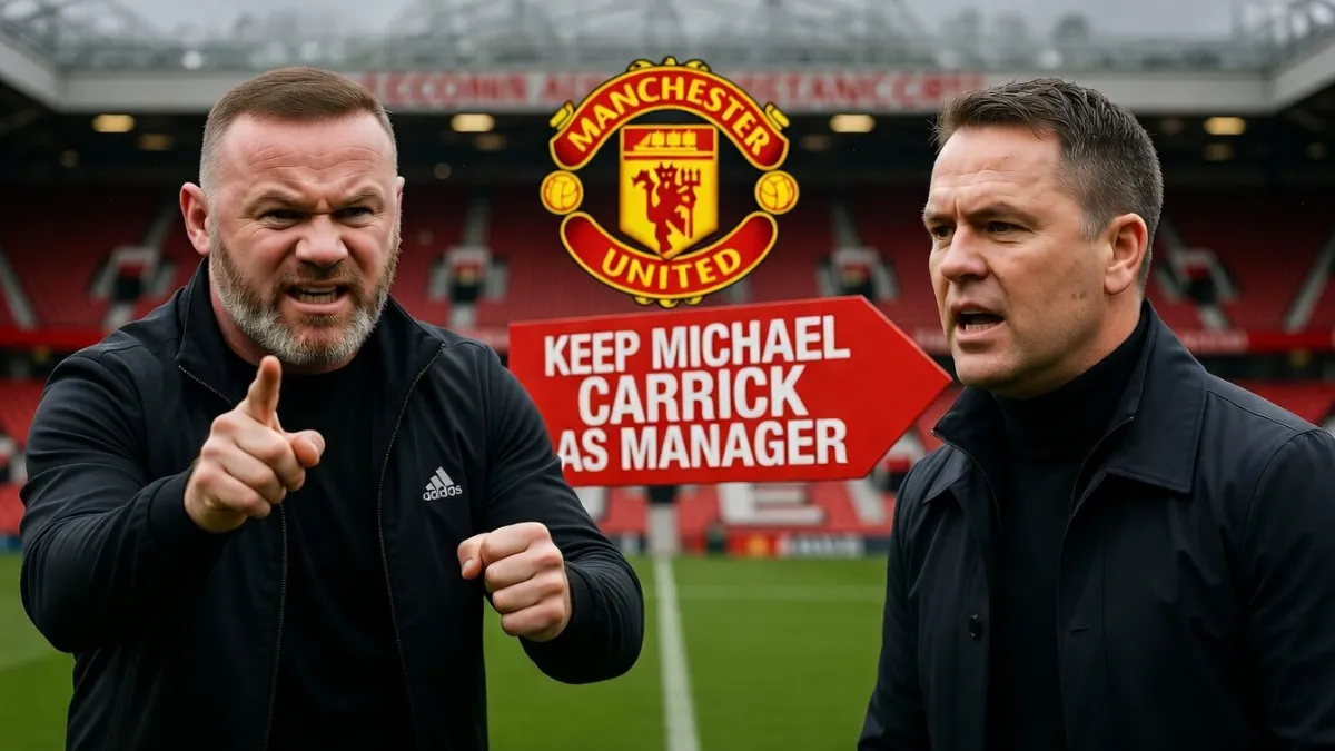 Уэйн Руни и Майкл Оуэн — Уэйн Руни и Майкл Оуэн требуют оставить Майкла Каррика в «Манчестер Юнайтед»