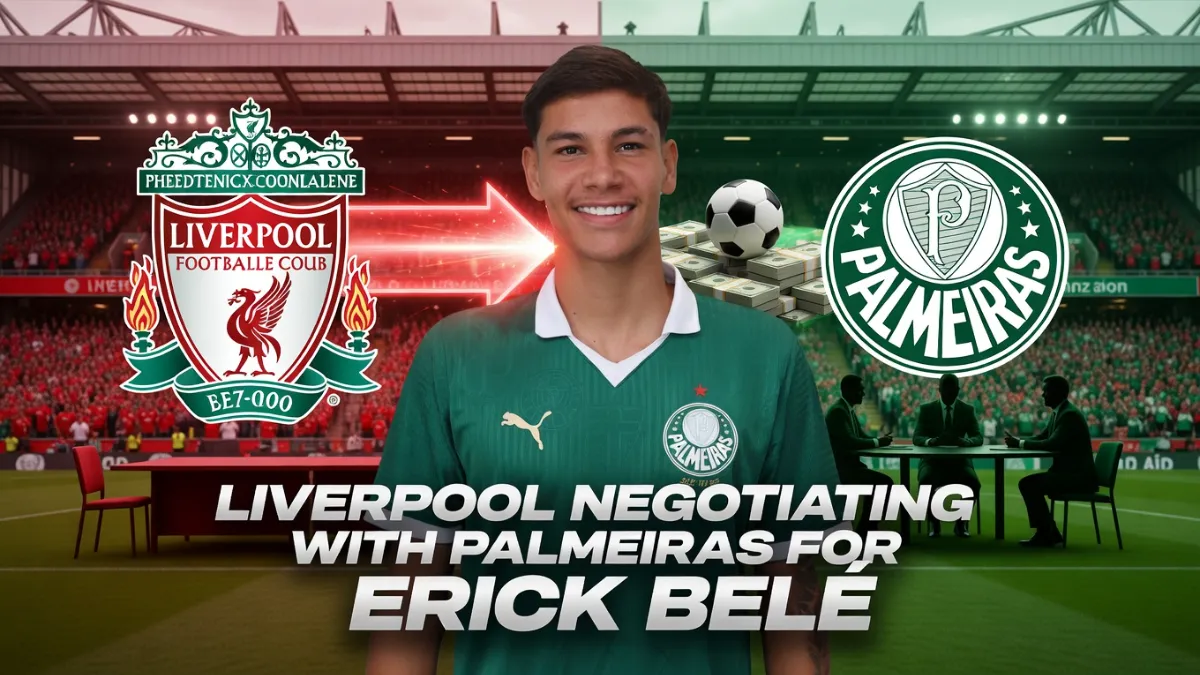 Эрик Беле — Новая звезда из Бразилии: «Ливерпуль» торгуется с «Палмейрасом»