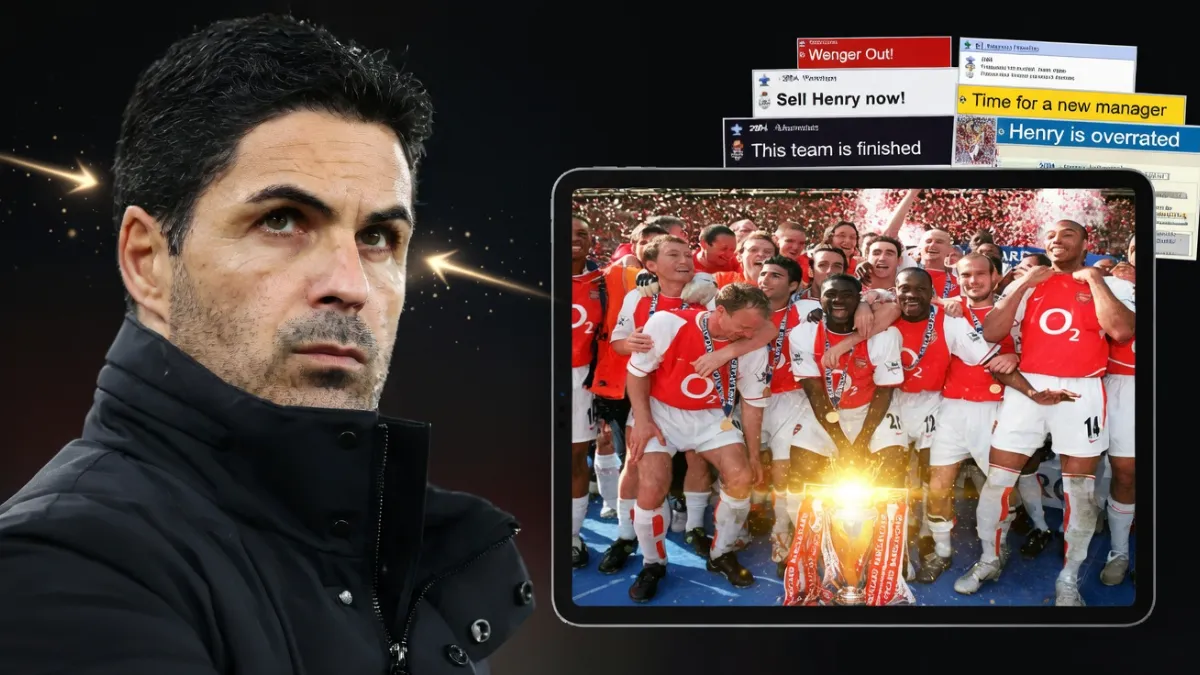 Микель Артета — Гнев фанатов «Арсенала» перед чемпионством 2004 года стал вирусным