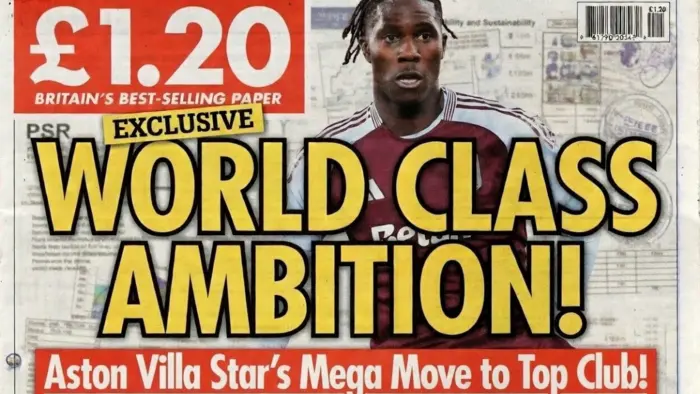 24-летний бельгийский опорный полузащитник «Астон Виллы» Амаду Онана. — 