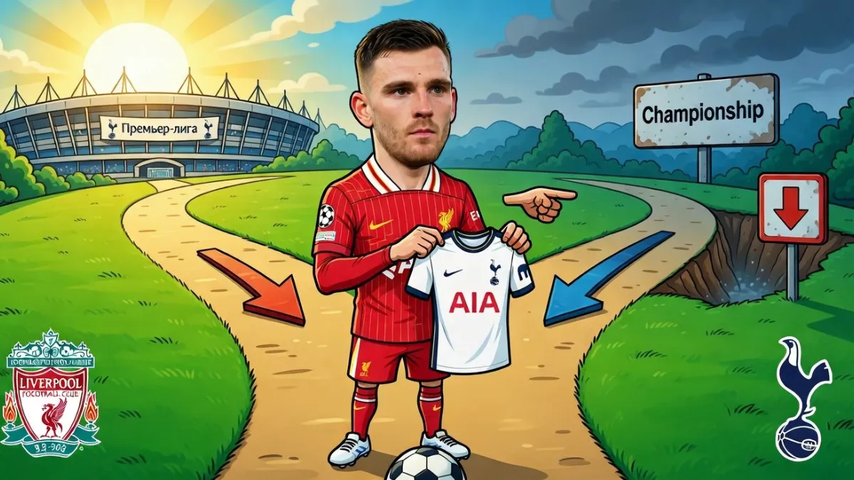 Энди Робертсон — «Тоттенхэм» лидирует в гонке за Энди Робертсоном