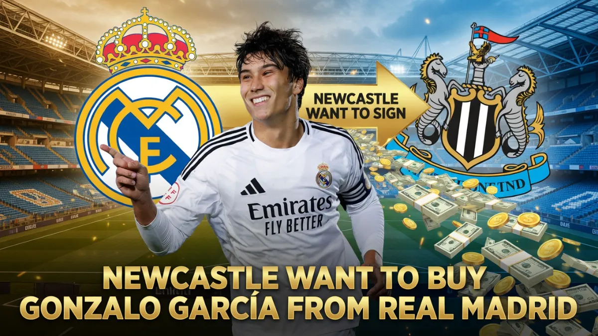 Гонсало Гарсия — «Ньюкасл» готовит трансфер Гонсало Гарсии из «Реала»