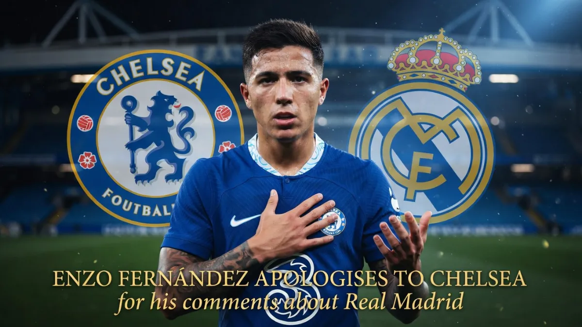 Энцо Фернандес — Энцо Фернандес извинился перед «Челси» после «мадридского скандала»