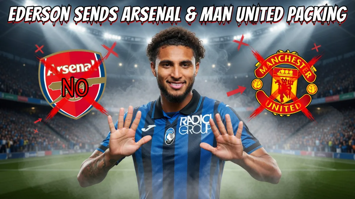 Эдерсон — «Арсенал» и «Ман Юнайтед» получили отказ от полузащитника Эдерсона