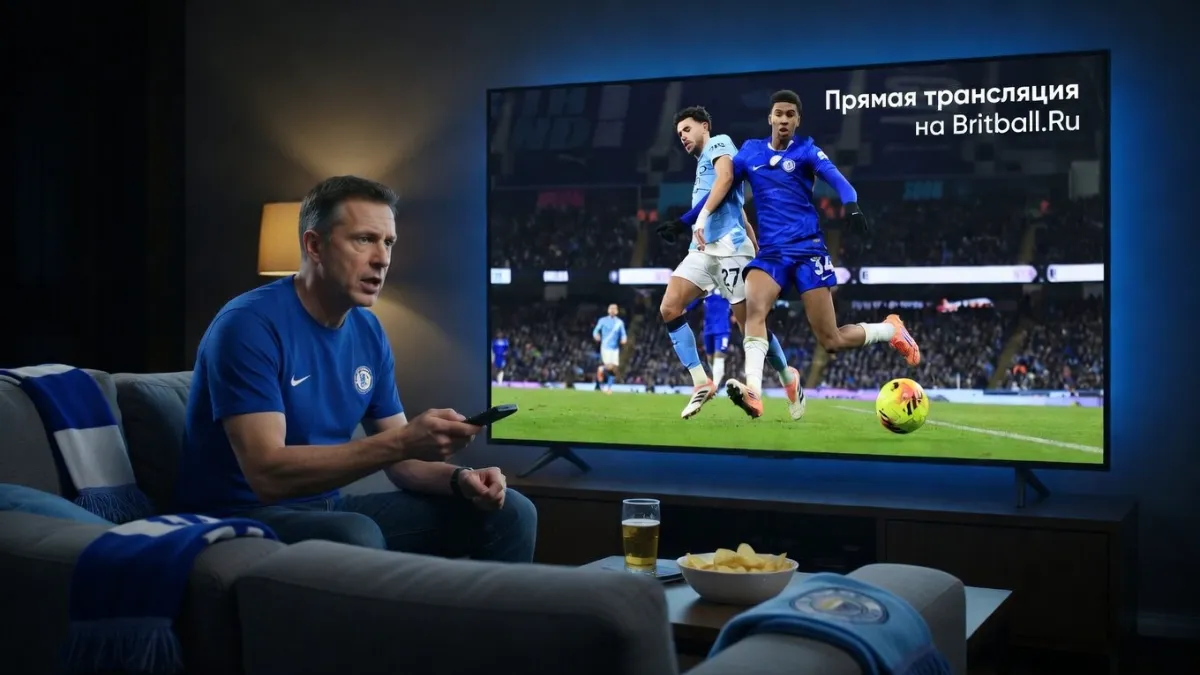 Футбольные трансляции — Где смотреть матч «Челси» — «Манчестер Сити»: прямая трансляция и превью