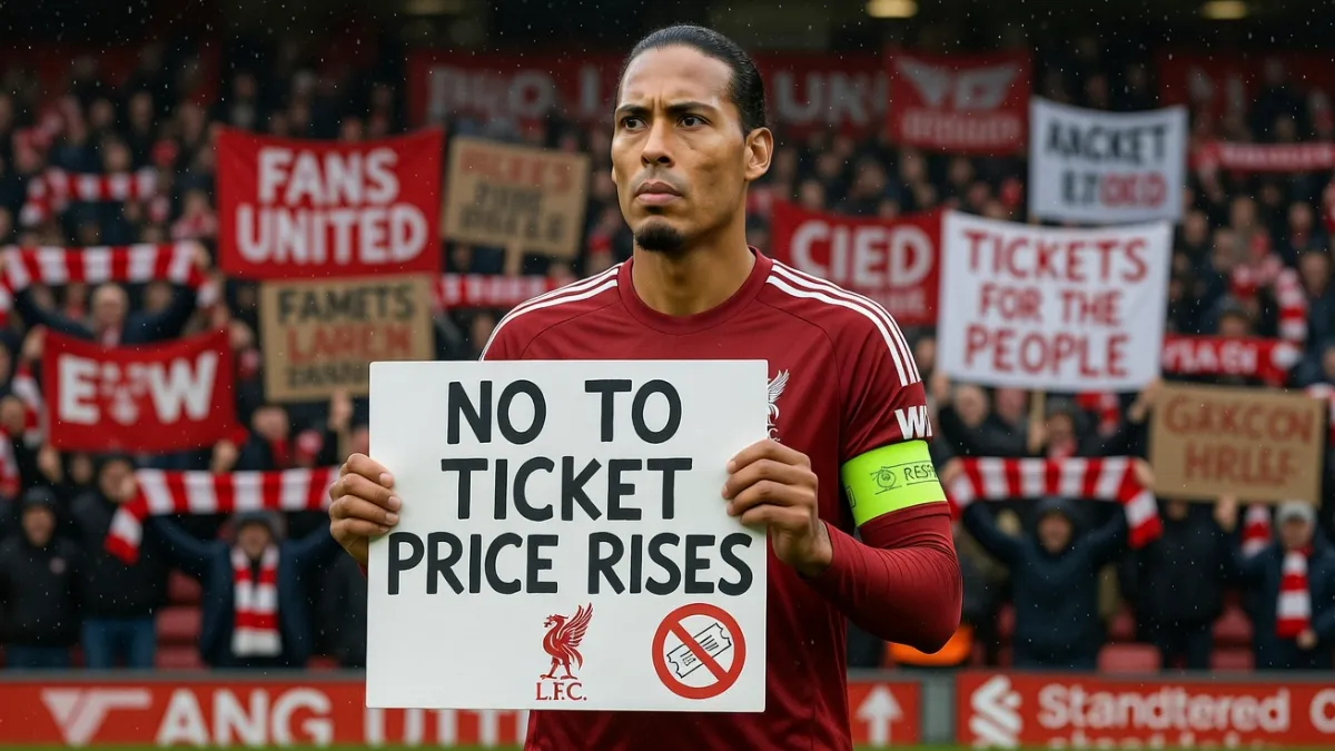Вирджил ван Дейк — Вирджил ван Дейк поддержал протест болельщиков «Ливерпуля» против роста цен на билеты