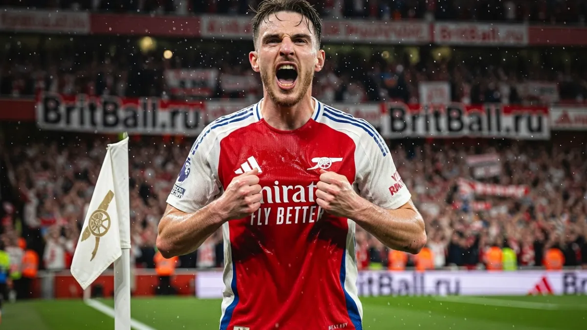 Деклан Райс — Невилл и Руни оценили шансы «Арсенала» на титул в матче с «Сити»