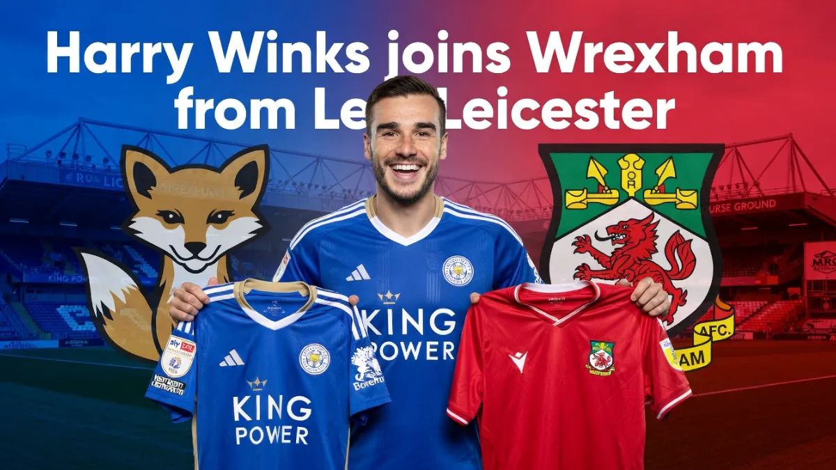 Гарри Уинкс — «Рексем» нацелился на трансфер Гарри Уинкса из «Лестер Сити»