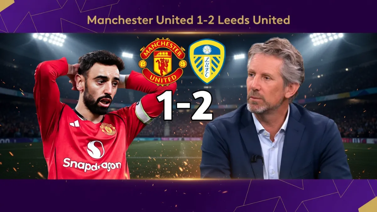 Эдвин Ван Дер Сар — Эдвин Ван Дер Сар раскритиковал Майкла Каррика за поражение «Манчестер Юнайтед»