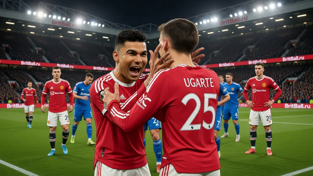 Мануэль Угарте и Каземиро — Невилл раскритиковал полузащиту «Манчестер Юнайтед»
