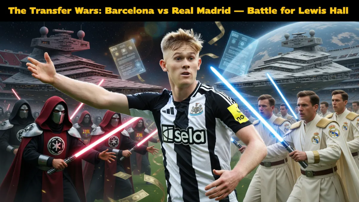 Льюис Холл — Льюис Холл стал целью «Реала», «Барселоны» и английских топ-клубов