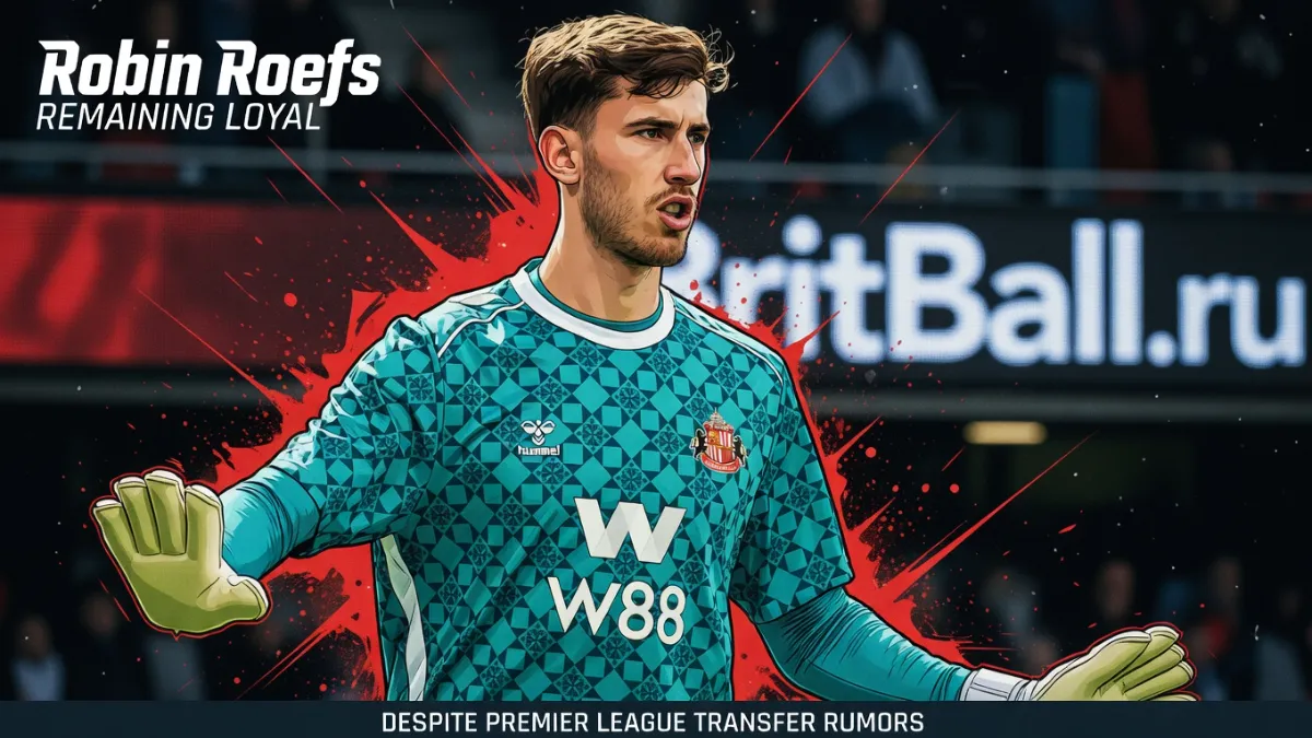 Робин Руфс — Руфс планирует остаться в «Сандерленде» вопреки интересу «Челси»