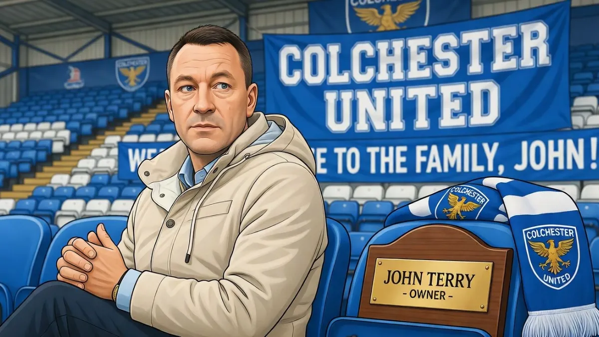 Джон Терри — Джон Терри покупает «Колчестер Юнайтед»: сделка на £14 млн почти завершена