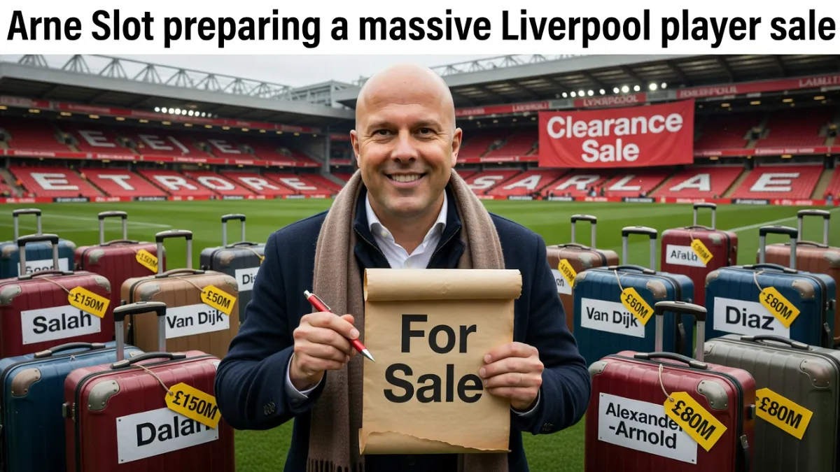 Арне Слот — Арне Слот анонсировал массовую распродажу игроков «Ливерпуля»