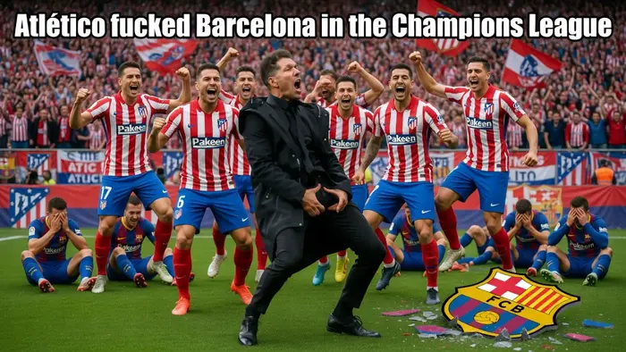 Диего Симеоне и «Атлетико» выбили «Барсу» из ЛЧ — 