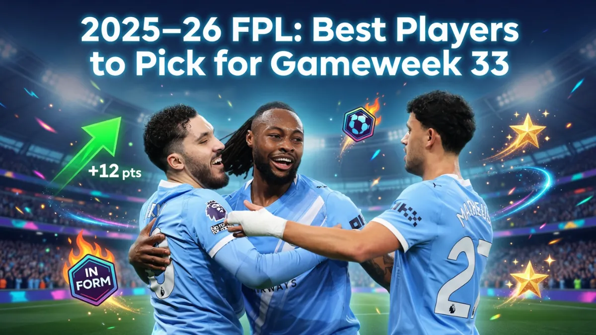 FPL — Гид по FPL: лучшие игроки для 33-го тура с двойными матчами