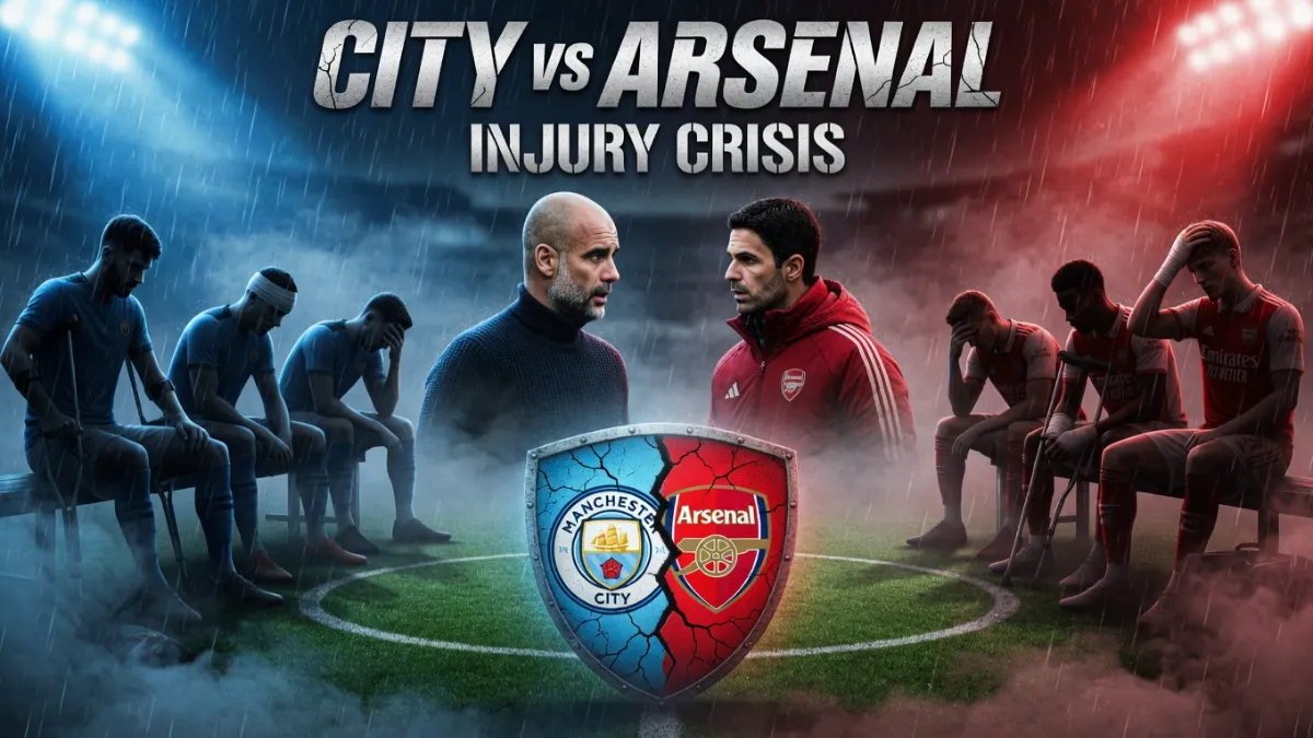 Ман Сити - Арсенал — «Арсенал» и «Ман Сити» столкнулись с кризисом травм перед битвой года