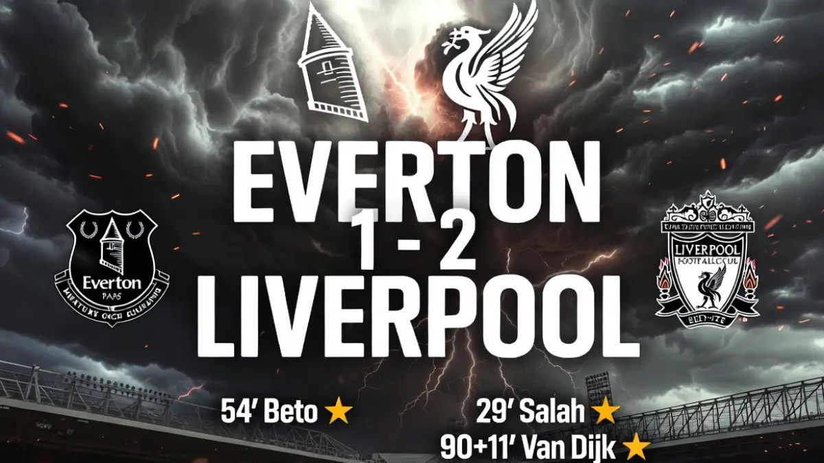 «Эвертон» - «Ливерпуль» — Ван Дейк вырывает победу: «Ливерпуль» забирает дерби на 101-й минуте!