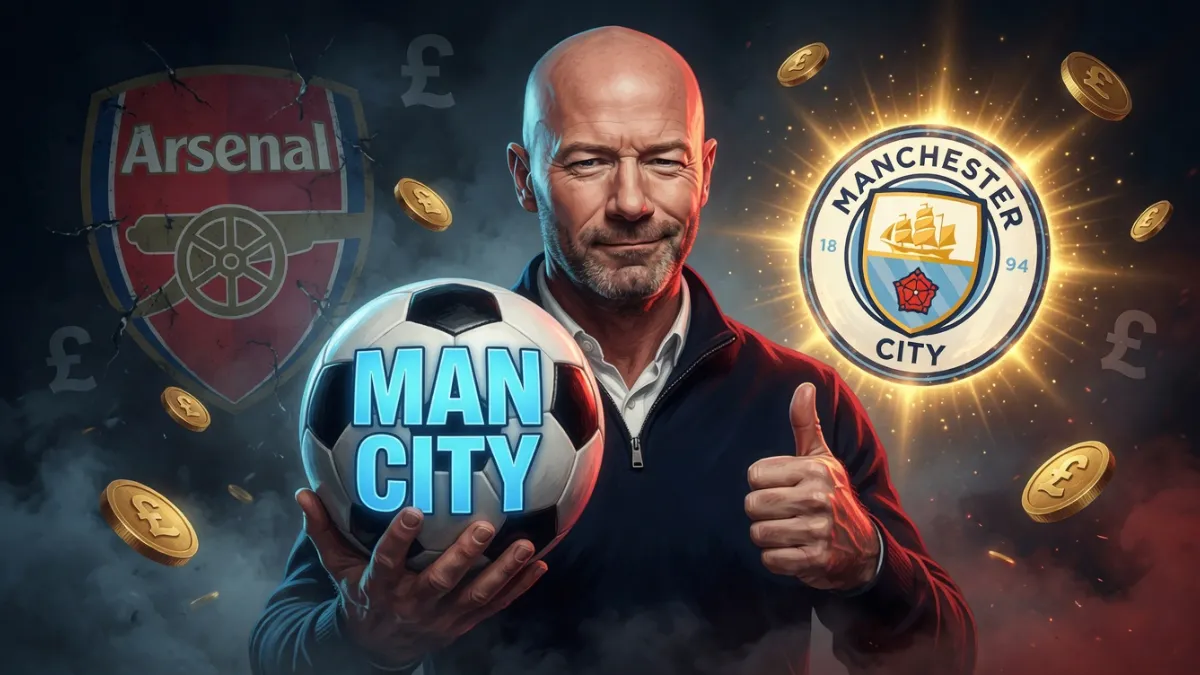 Алан Ширер — Алан Ширер: Победа над «Арсеналом» теперь гарантирует «Ман Сити» титул!