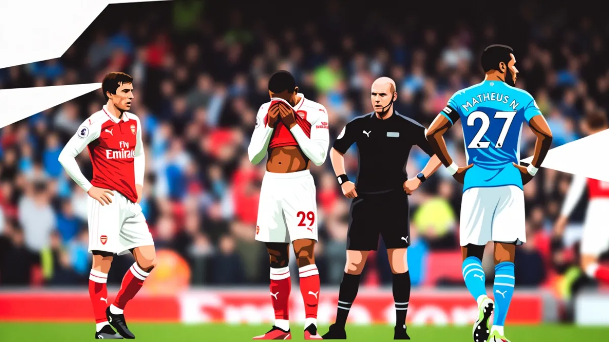 «Арсенал» теряет преимущество — Игроки «Арсенала» против «Манчестер Сити»: оценки за матч на «Этихаде»