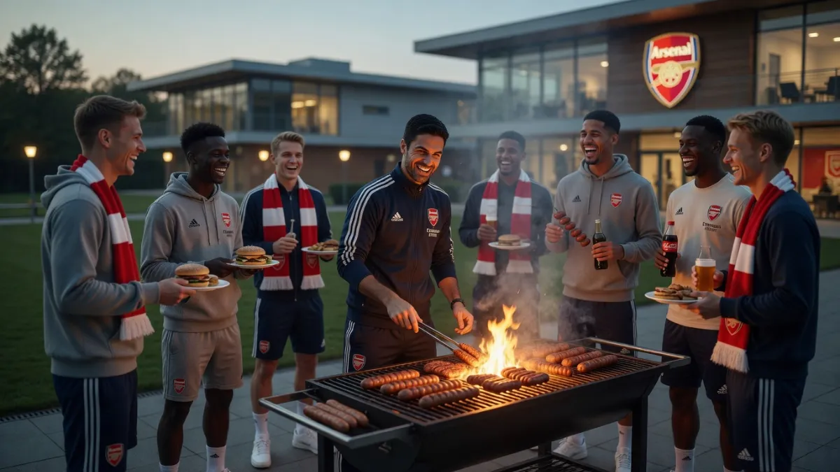 Микель Артета — Микель Артета разжег огонь на тренировке «Арсенала»