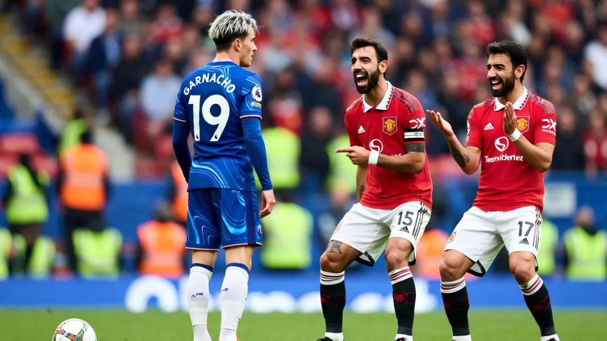 Алехандро Гарначо — Холодный прием: игроки «Манчестер Юнайтед» высмеяли Алехандро Гарначо после победы над «Челси»