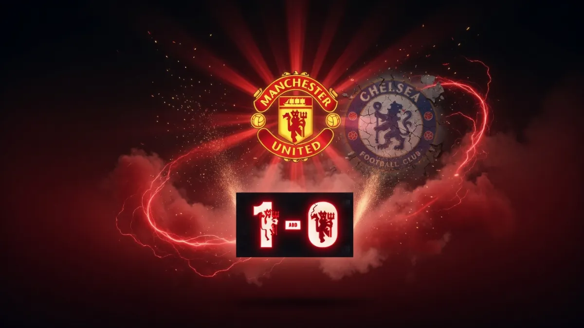 Челси и Манчестер Юнайтед — «Челси» терпит фиаско: «Манчестер Юнайтед» побеждает на «Стэмфорд Бридж»