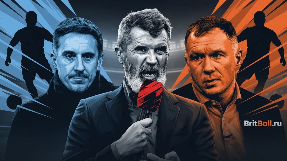 Рой Кин, Гари Невилл и Пол Скоулз — Скоулз и Невилл не согласились с Кином по лучшему форварду АПЛ